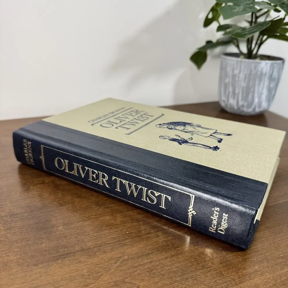 Oliver Twist by Charles Dickens Reader's Digest Edition 1987 Hardcover